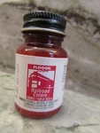 Floquil Railroad Colors Model Paint By Testors - 1OZ Ounce Sp Scarlet. Fixed Price $22.50.