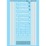 Microscale 87-1421 Ho Rj Corman Diesel Switcher Locomotives Decals. Fixed Price $6.99.