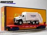 Mth Railking Donald Trump Sounds Flat Car/garbage Truck Gauge 30-76928 New. Fixed Price $98.84.